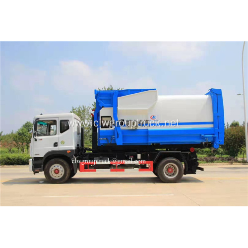 Dongfeng mounted 12m3 compression garbage station